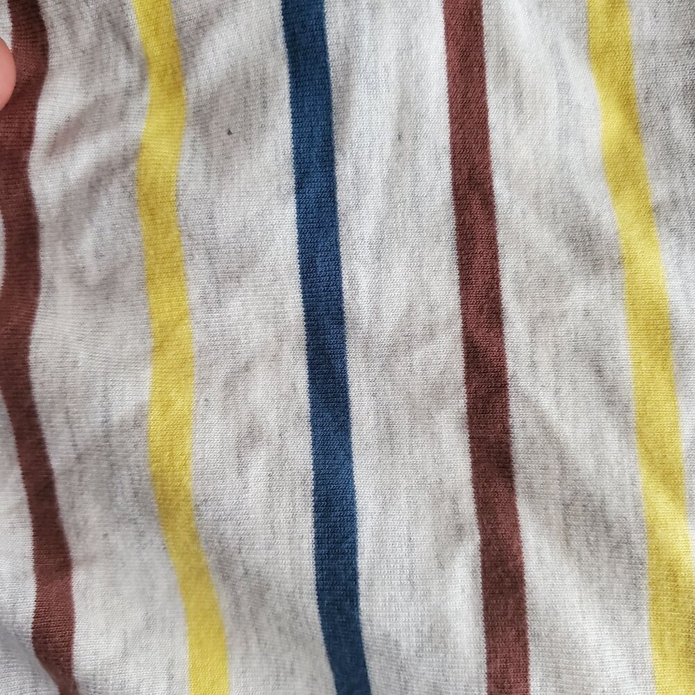 LulaRoe Women's Multicolor Vertical‎ Stripes High-Low Carly Swing Dress Size XXS - Picture 10 of 15